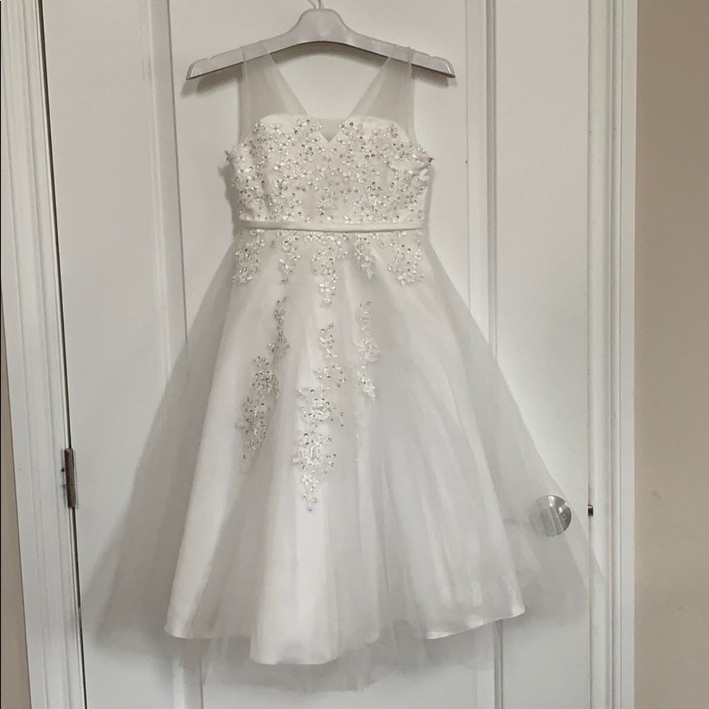 Girls flower girl or communion dress